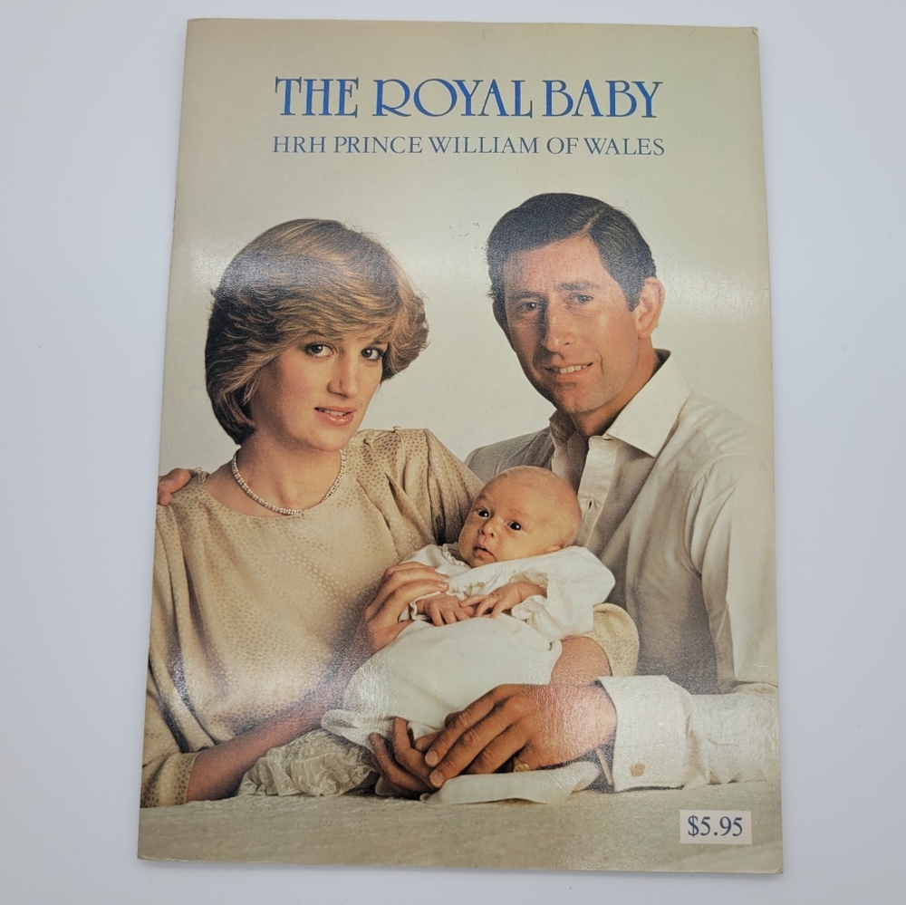 THE ROYAL BABY | HRH Prince William Of Whales vintage pictorial magazine 1982